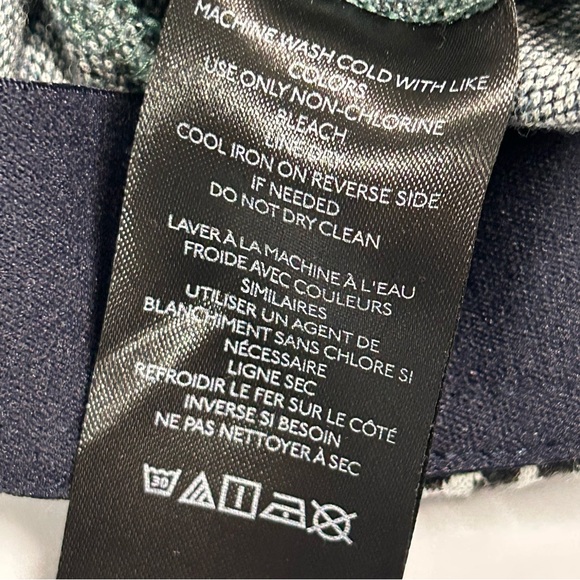 Anthropologie Maeve Margot Kick Flare Crop Pant M Pull On Stretch Paisley Office - Picture 13 of 13